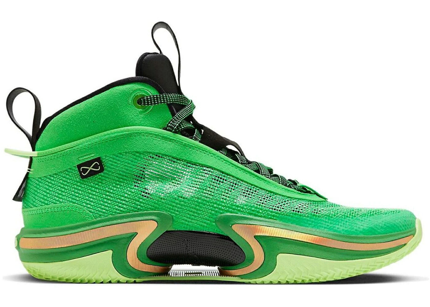 ナイキ ジョーダン 緑 グリーン ゴールド スニーカー メンズ JORDAN XXXVI GREEN AND GOLD / GREEN METALLIC GOLD