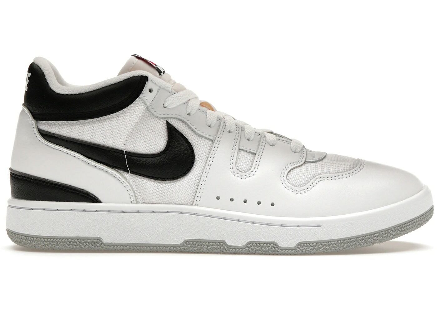 ナイキ 白いこと 白いこと 黒いこと 黒いこと スニーカー メンズ NIKE MAC ATTACK SQ SP WHITE BLACK / WHITE BLACK WHITE