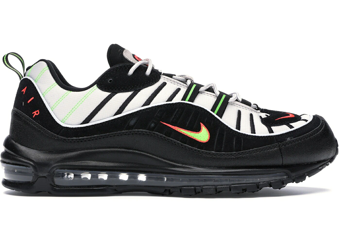 ナイキ マックス プラチナム 緑 緑であること 大気圏マックス スニーカー メンズ NIKE AIR MAX 98 HIGHLIGHTER / PLATINUM TINT ELECTRIC GREEN