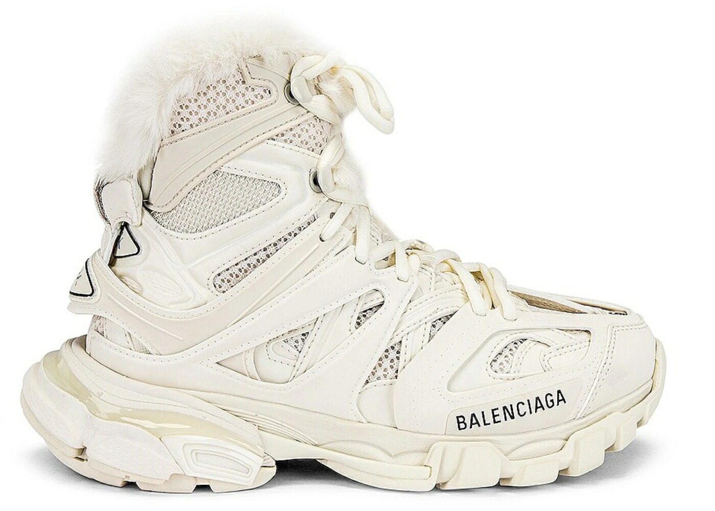 バレンシアガ トラック ブーツ ベージュ WOMEN'S スニーカー レディース BALENCIAGA TRACK HIKE BOOTS FAUX FUR BEIGE (WOMEN'S) /