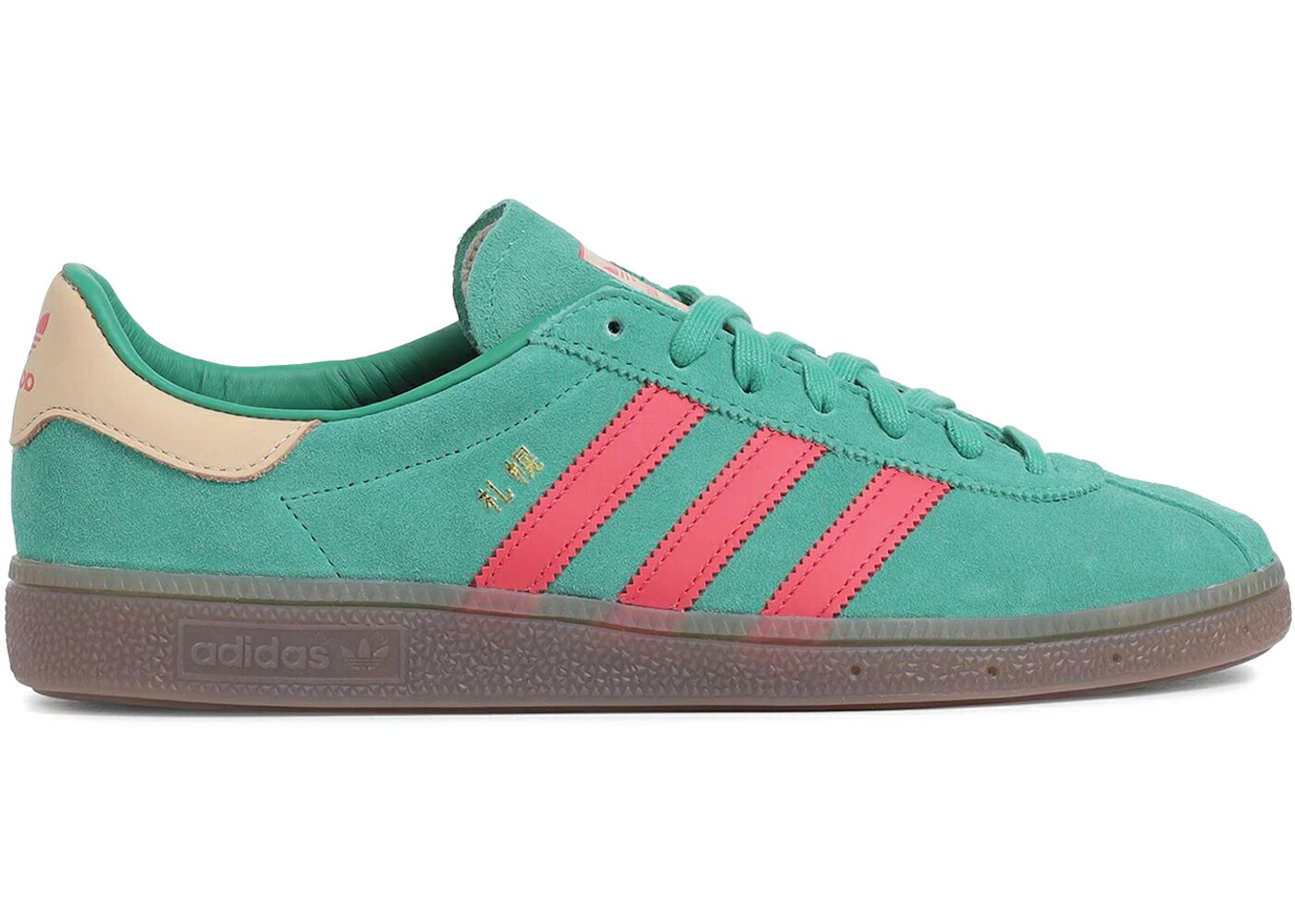 アディダス シティ シリーズ 緑 グリーン コート ピュア SIZE? BILLY'S スニーカー メンズ ADIDAS SAPPORO CITY SERIES JAPAN GREEN / SEMI COURT GREEN PURE RUBY GUM 5
