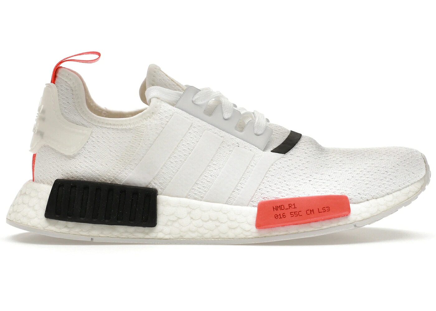 アディダス 白いこと 白いこと 赤 赤いこと 中核グループ 黒いこと 黒いこと スニーカー メンズ ADIDAS NMD R1 SERIAL PACK CLOUD WHITE / CLOUD WHITE SOLAR RED CORE BLACK メンズ靴-靴-スニーカー
