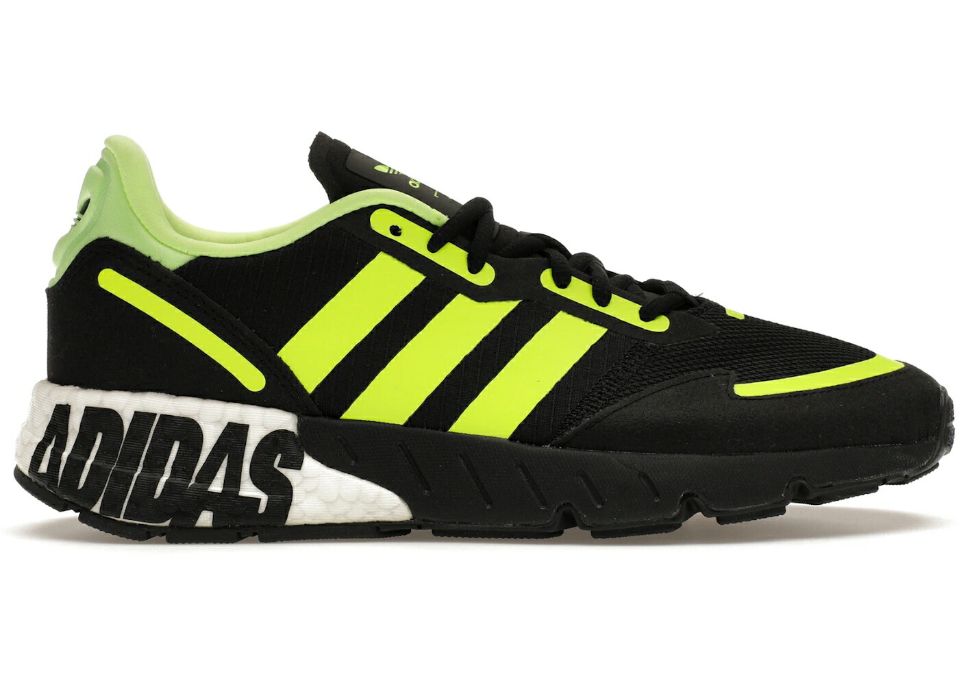 アディダス ブースト 黒いこと 黒いこと 黄味がかった 黄色 中核グループ スニーカー メンズ ADIDAS ZX 1K BOOST BLACK SOLAR YELLOW / CORE BLACK SOLAR YELLOW MATTE