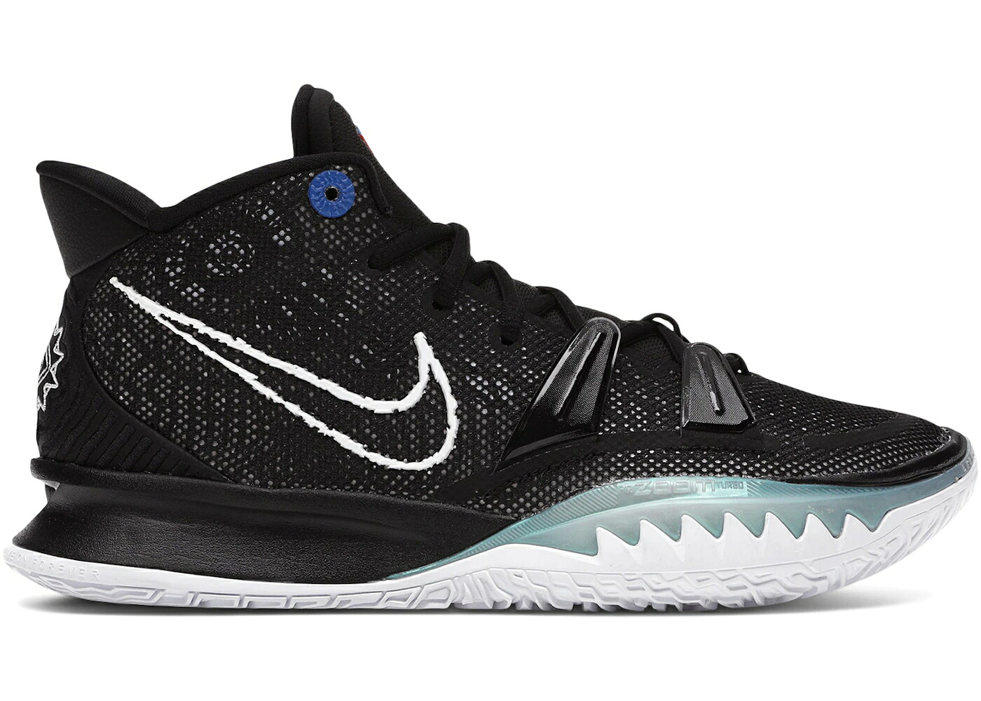 ナイキ カイリー 黒いこと 黒いこと 白いこと 白いこと スニーカー メンズ NIKE KYRIE 7 BK BLACK / BLACK WHITE