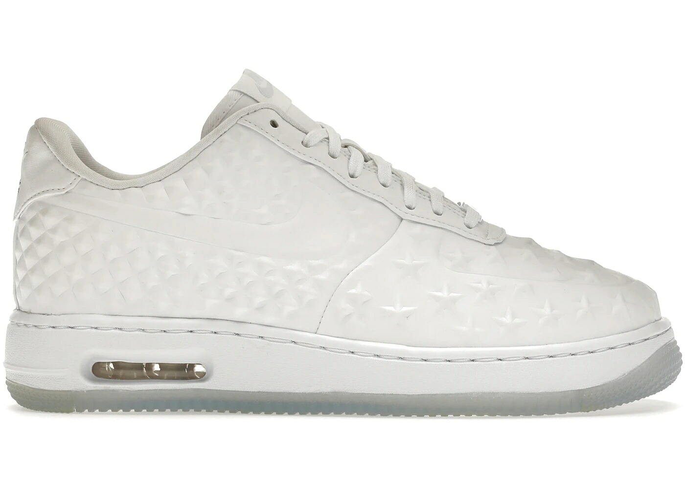 ナイキ 白色 ホワイト エアフォース スニーカー メンズ NIKE AIR FORCE 1 LOW ALL-STAR (2015) / WHITE WHITE CHROME｜スニケス 83,435円