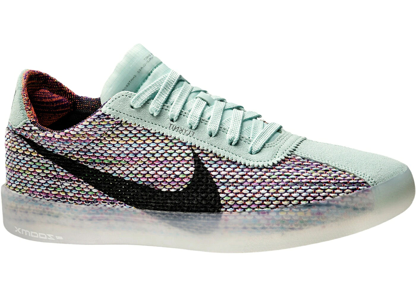 ナイキ エスビー ブルーイン 紫 パープル 青色 ブルー 黄色 イエロー スニーカー メンズ NIKE SB SANDY ZOOMX BRUIN BODECKER / MINT PURPLE BLUE YELLOW｜スニケス