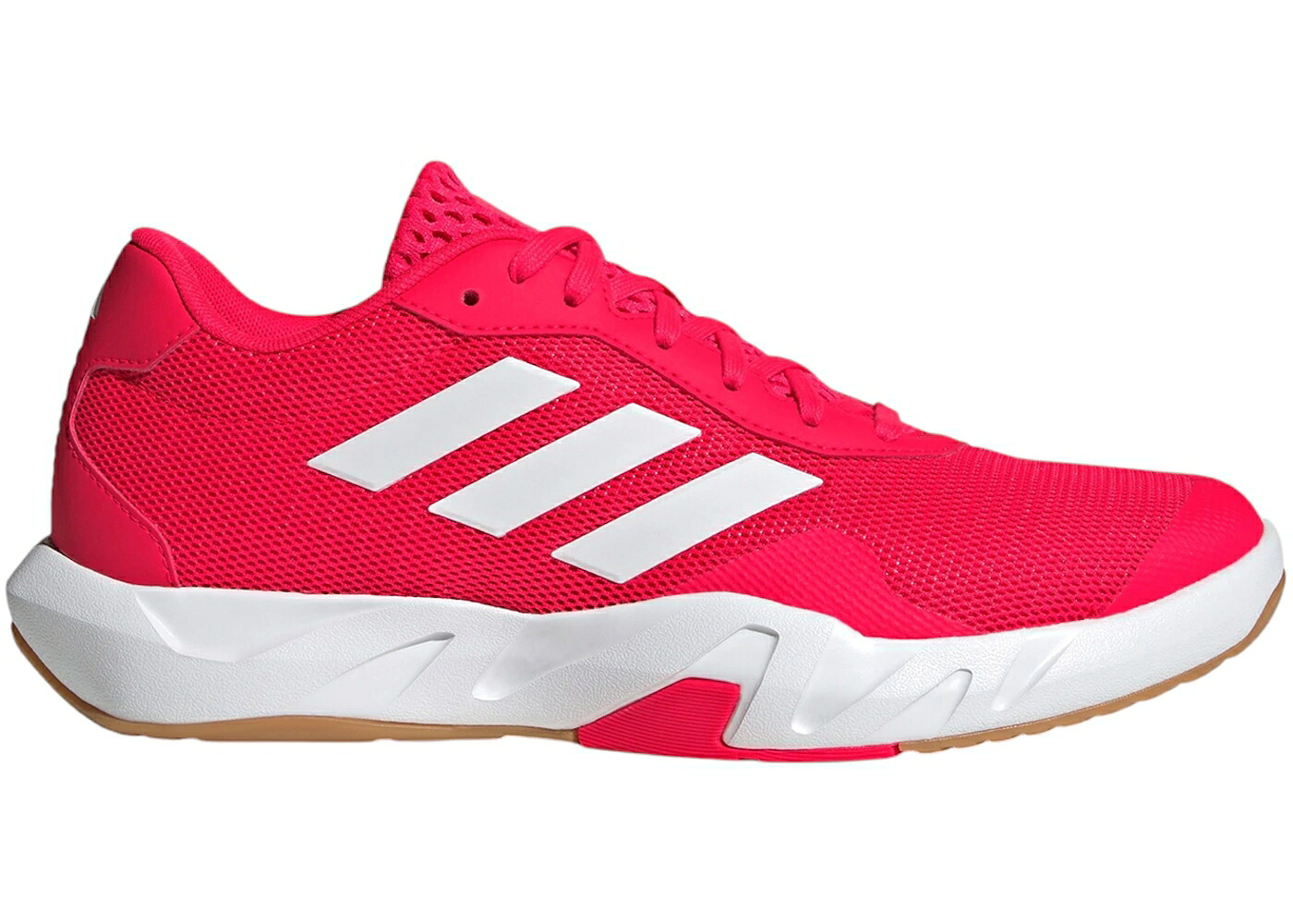 アディダス トレーナー 赤 レッド 白色 ホワイト スニーカー メンズ ADIDAS AMPLIMOVE VERSATILE TRAINER LUCID RED CLOUD WHITE GUM / LUCID RED CLOUD WHITE GUM｜スニケス