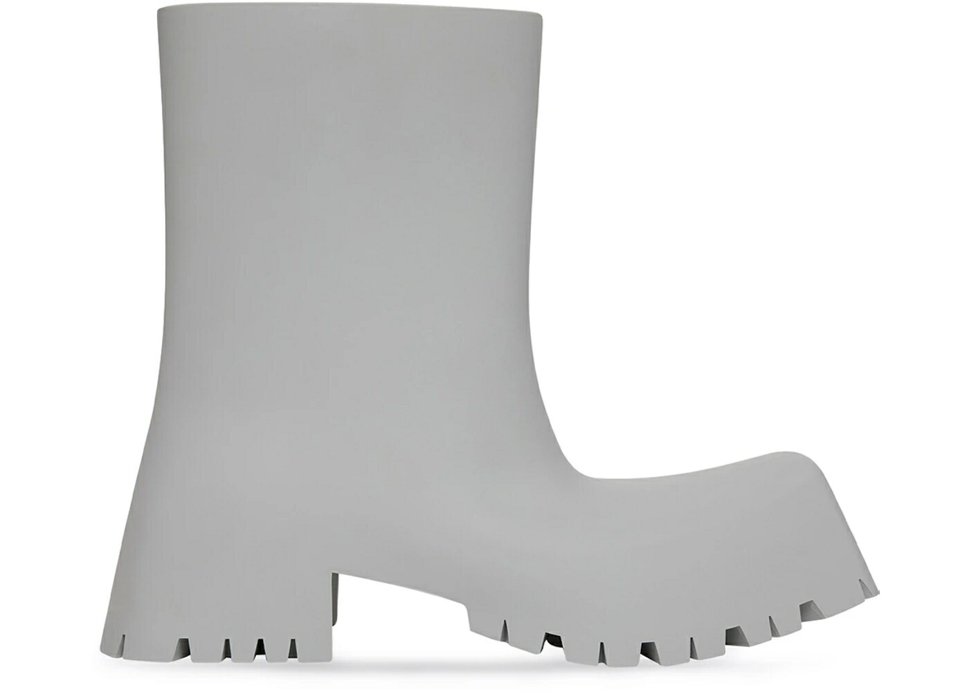 バレンシアガ ラバー ブーツ 灰色 グレー スニーカー メンズ BALENCIAGA TROOPER RUBBER BOOT GREY /