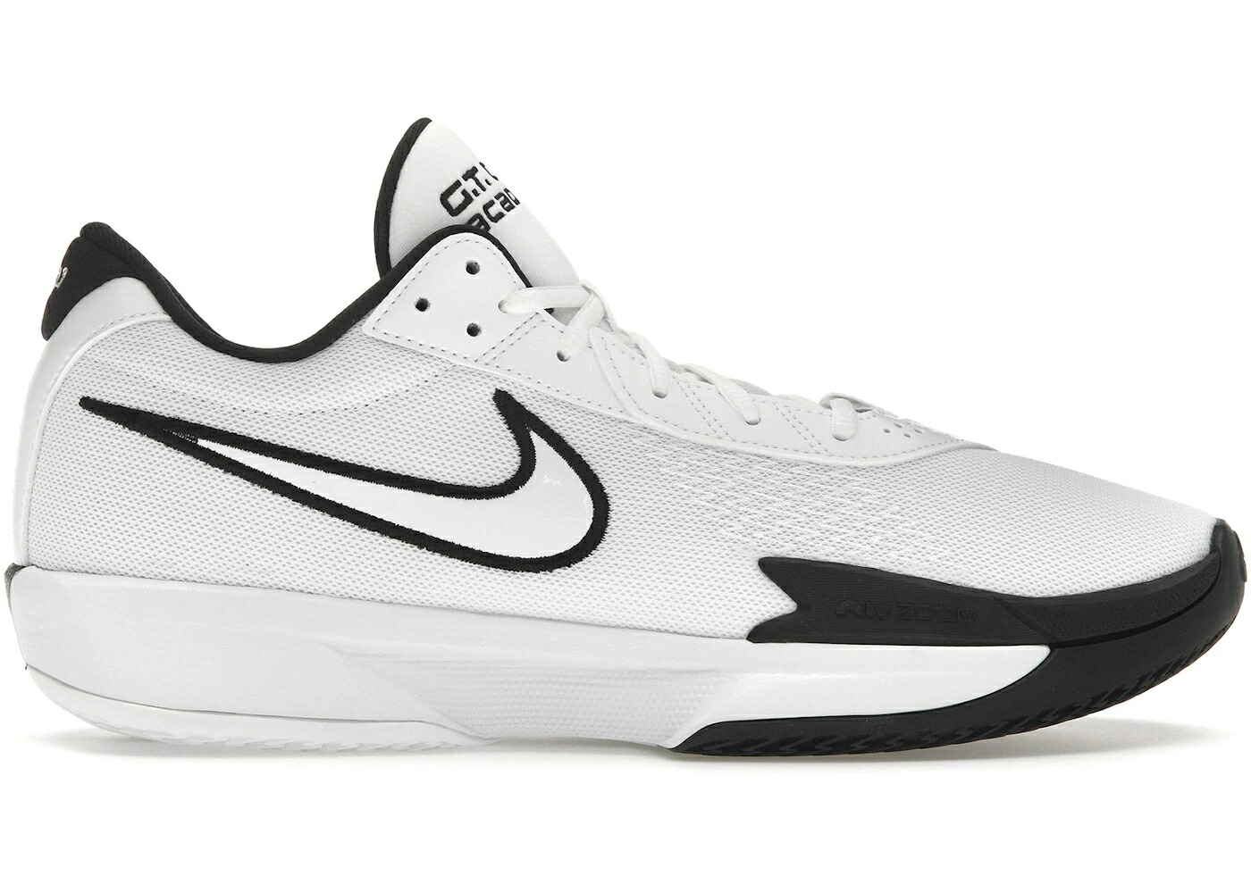ナイキ 望遠レンズ 翰林院 白いこと 白いこと 黒いこと 黒いこと スニーカー メンズ NIKE ZOOM GT CUT ACADEMY WHITE BLACK / WHITE BLACK