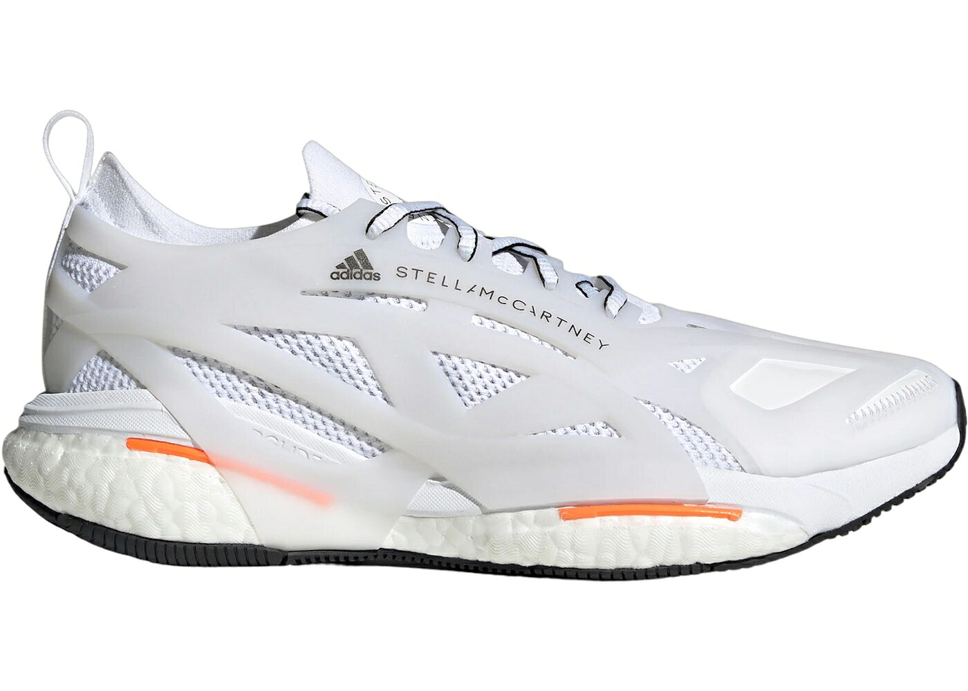 アディダス 白いこと 白いこと 橙 オレンジ色 スニーカー メンズ ADIDAS SOLARGLIDE BY STELLA MCCARTNEY CLOUD WHITE APP SIGNAL ORANGE / CLOUD WHITE CLOUD WHITE APP