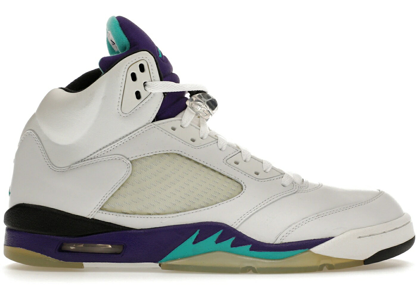 ナイキ ジョーダン 白いこと 白いこと スニーカー メンズ JORDAN 5 RETRO GRAPE (2006) / WHITE GRAPE ICE NEW EMERALD