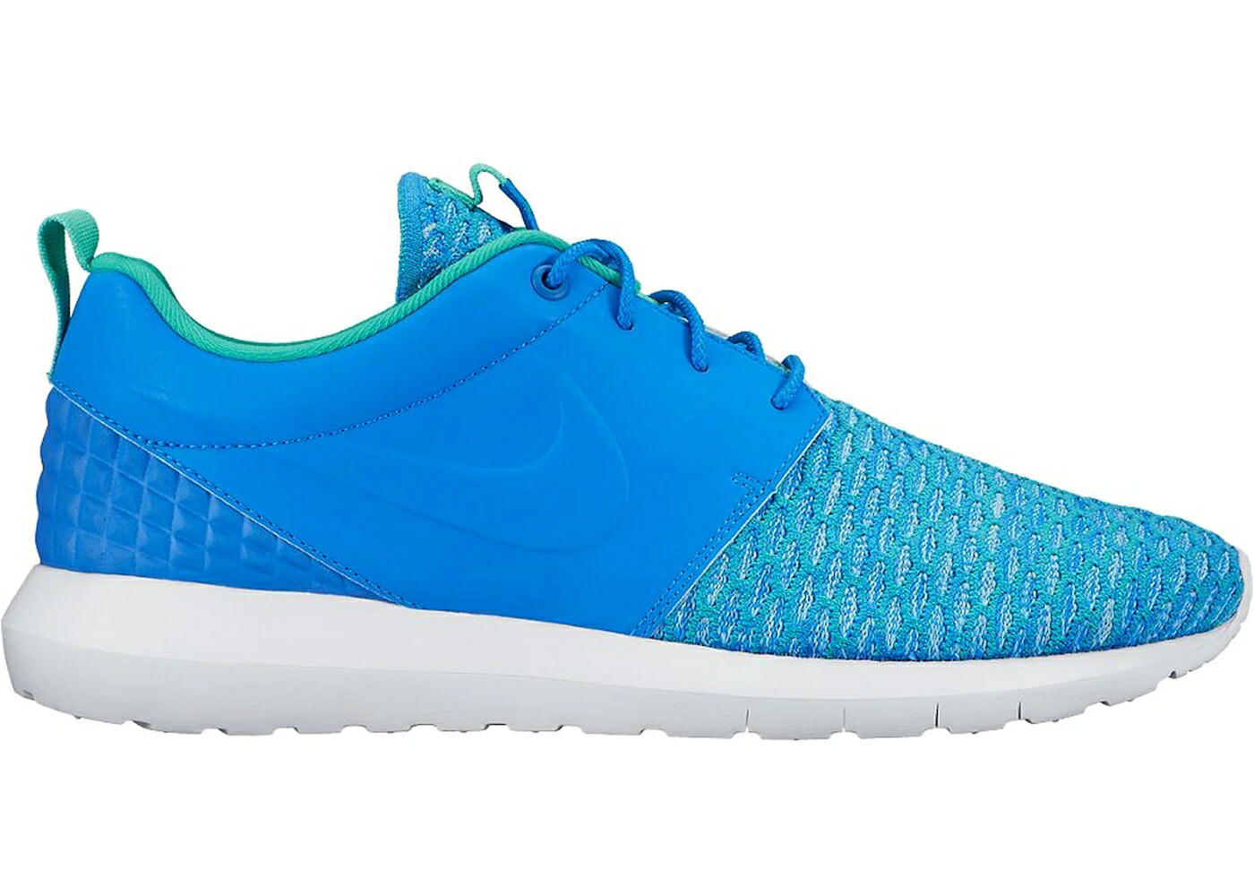 ナイキ フライニット 青色 ブルー スニーカー メンズ NIKE ROSHE NM FLYKNIT PHOTO BLUE / PHOTO BLUE SOLAR ATOMIC TEAL
