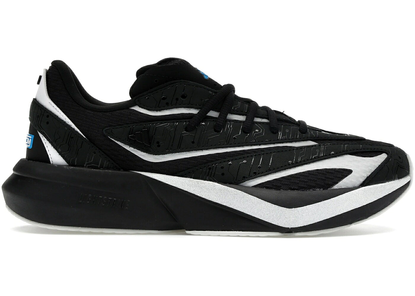 アディダス 黒色 ブラック 白色 ホワイト コア TRON: スニーカー メンズ ADIDAS LIGHTBLAZE ARES BLACK WHITE / CORE BLACK FOOTWEAR WHITE BRIGHT|スニケス