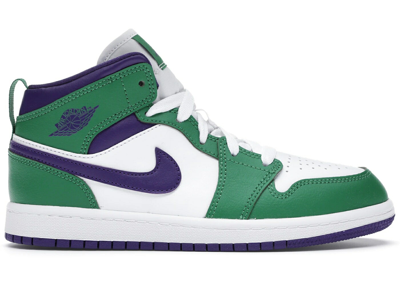 ナイキ ジョーダン ミッド 白いこと 白いこと 厚地の外套 紫 パープル お坊っちゃん キッズ JORDAN 1 MID INCREDIBLE HULK (なおなお書き) / ALOE VERDE WHITE COURT PURPLE もの言う花 マタニティ スニーカー