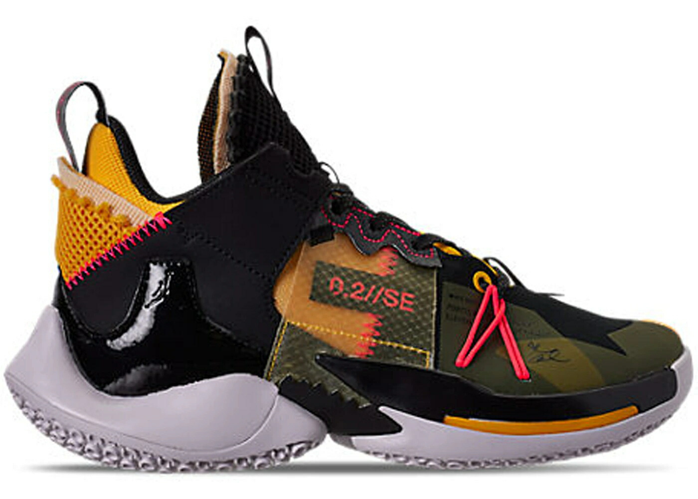 ナイキ ジョーダン 黒いこと 黒いこと クリムゾン ZER0.2 お坊っちゃん キッズ JORDAN WHY NOT SE BLACK CRIMSON AMARILLO (GS) / BLACK FLASH CRIMSON AMARILLO もの言う花 マタニティ スニーカー