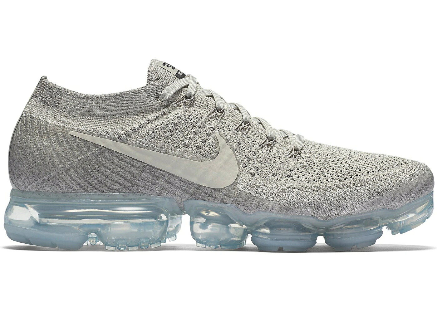 ナイキ 灰色 グレー 黒色 ブラック エアヴェイパーマックス スニーカー メンズ NIKE AIR VAPORMAX PALE GREY / PALE GREY BLACK SAIL LIGHT