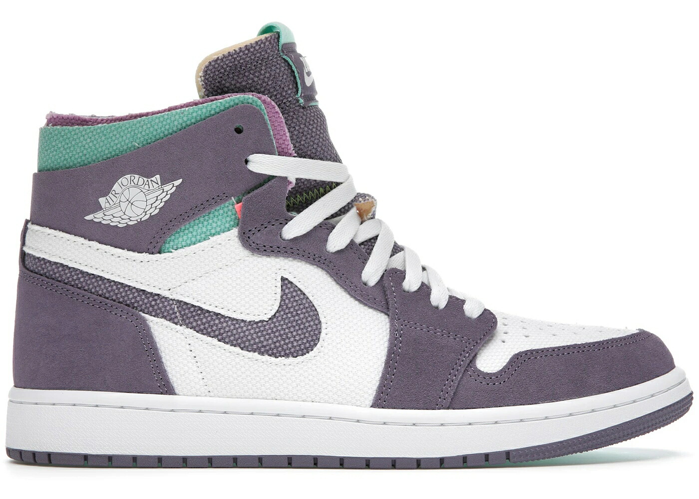 ナイキ ジョーダン 御機嫌 望遠レンズ 白いこと 白いこと スニーカー メンズ JORDAN 1 HIGH ZOOM AIR CMFT WHITE DAYBREAK TROPICAL TWIST / WHITE DAYBREAK