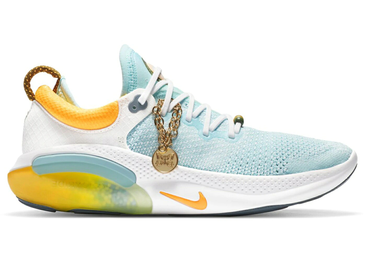 ナイキ 幽客 飛球編み物 レーザ 橙 オレンジ色 白いこと 白いこと WOMEN\u0027S スニーカー レディース NIKE JOYRIDE RUN FLYKNIT GLACIER ICE LASER ORANGE (WOMEN\u0027S) / GLACIER ICE LASER ORANGE WHITE