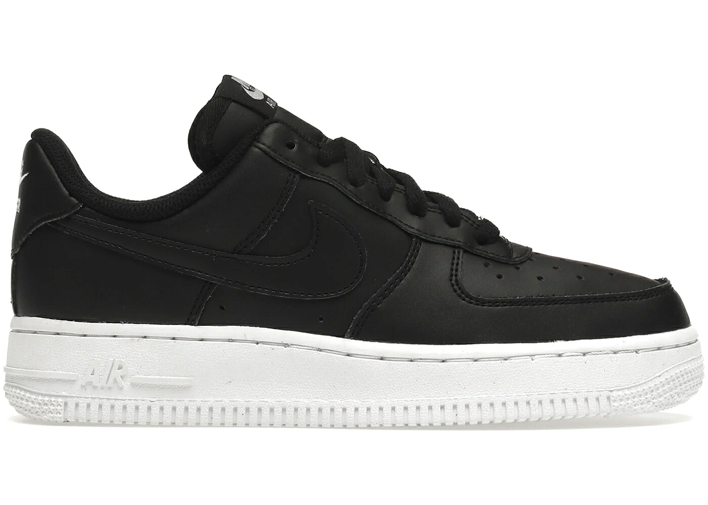 ナイキ 黒いこと 黒いこと 白いこと 白いこと 空軍 \u002707 WOMEN\u0027S スニーカー レディース NIKE AIR FORCE 1 LOW NEXT NATURE BLACK WHITE (WOMEN\u0027S) / BLACK BLACK WHITE METALLIC