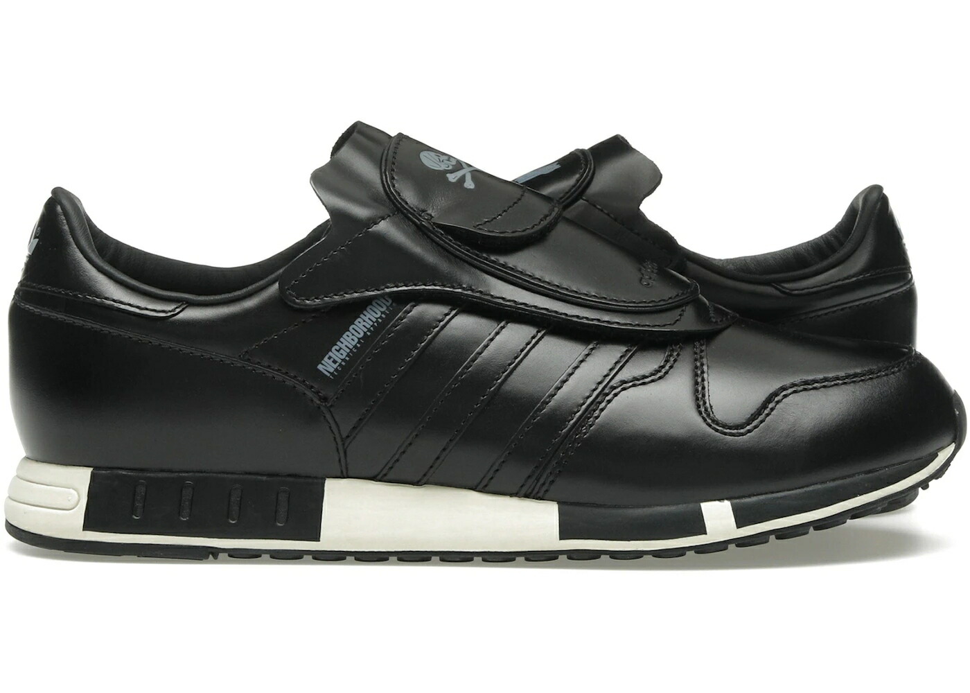 アディダス アンディフィーテッド 黒色 ブラック スニーカー メンズ ADIDAS MICROPACER UNDEFEATED NEIGHBORHOOD / BLACK CHALK BLACK