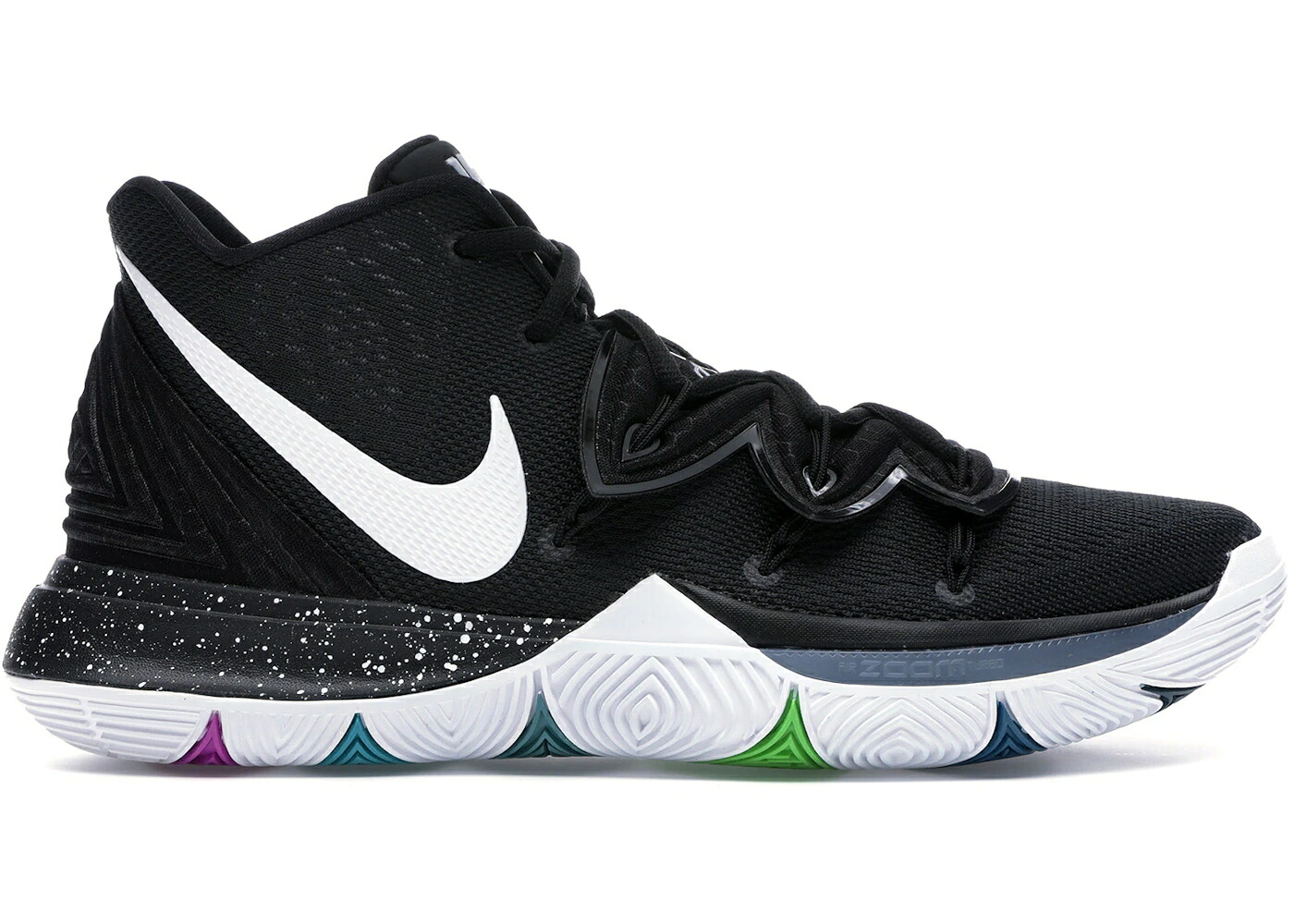 ナイキ カイリー 黒色 ブラック マジック スニーカー メンズ NIKE KYRIE 5 BLACK MAGIC / MULTI COLOR MULTI COLOR