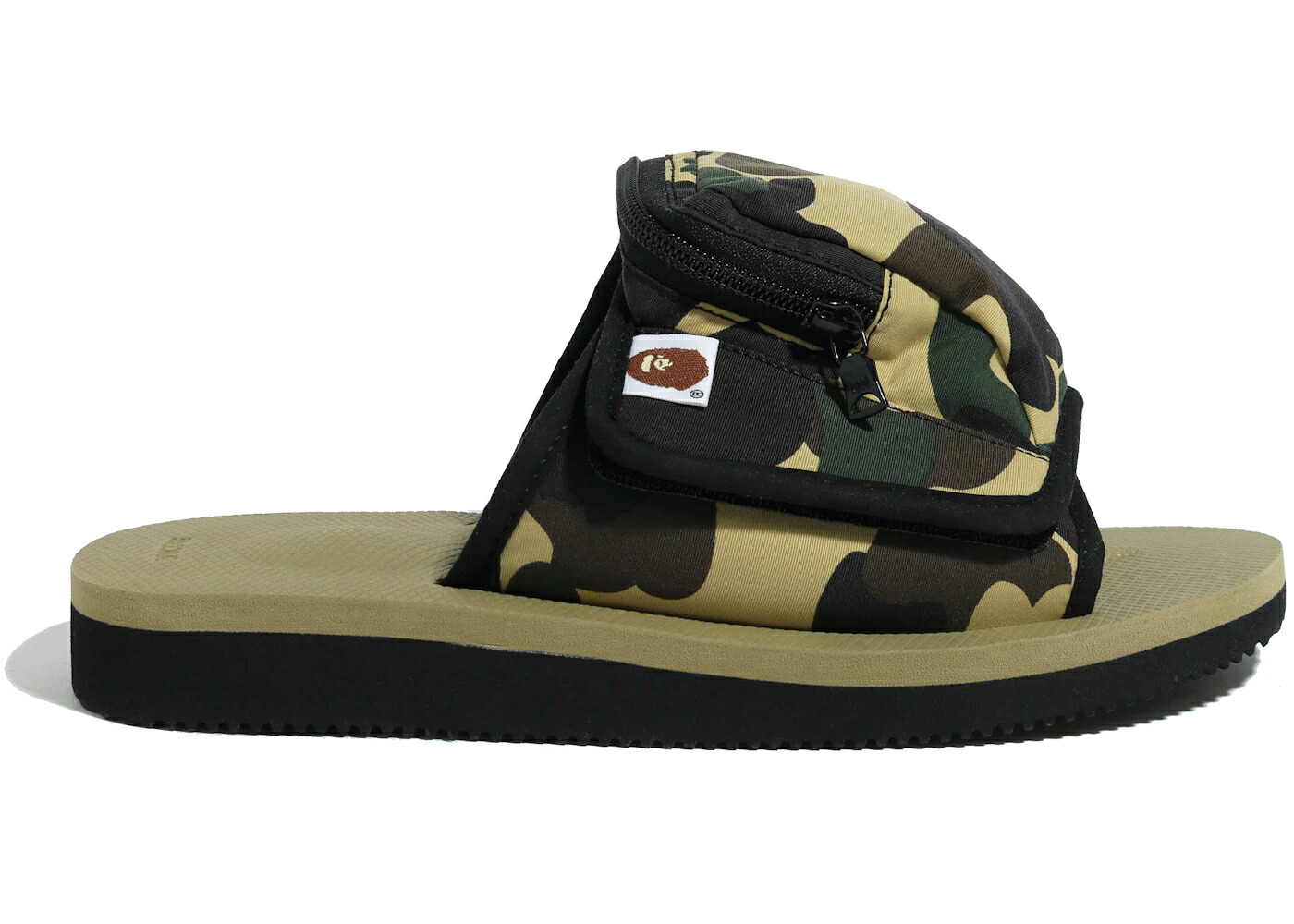 スイコック カモ柄 黄色 イエロー 緑 グリーン スニーカー メンズ SUICOKE DAO A BATHING APE 1ST CAMO YELLOW / GREEN CAMO YELLOW|スニケス
