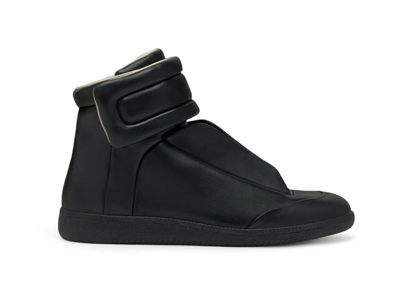 メゾンマルジェラ 御機嫌 黒いこと 黒いこと スニーカー メンズ MAISON MARGIELA MAISON MARGIELA FUTURE HIGH SNEAKERS BLACK /