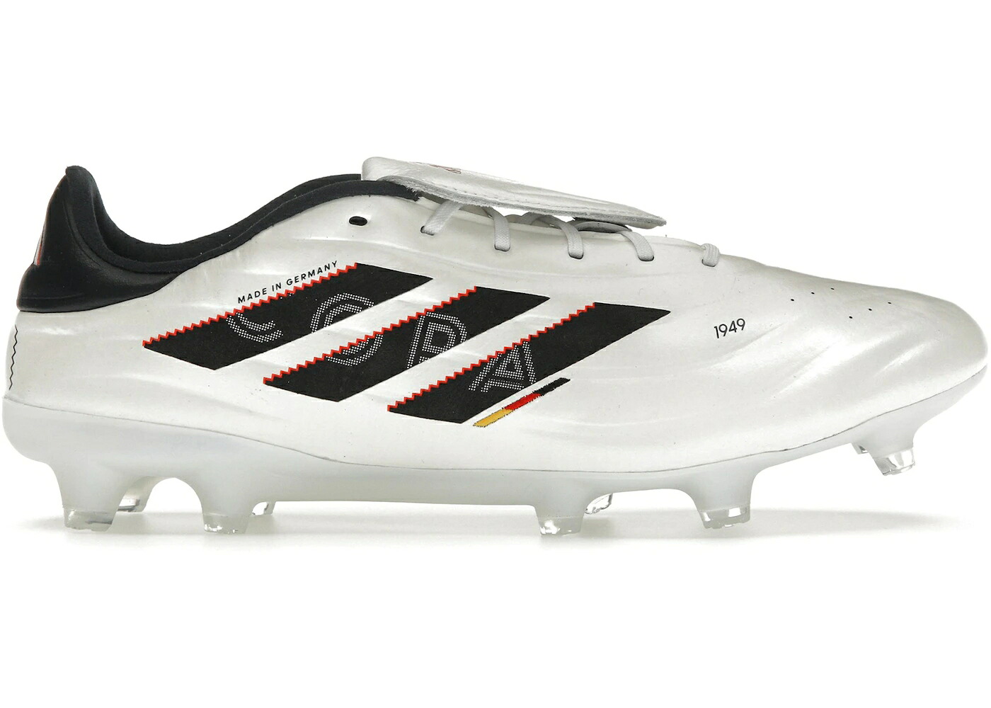 アディダス ピュア エリート 白色 ホワイト コア 黒色 ブラック スニーカー メンズ ADIDAS COPA PURE II ELITE FG MADE IN GERMANY 75TH ANNIVERSARY / CLOUD WHITE CORE BLACK AURORA｜スニケス