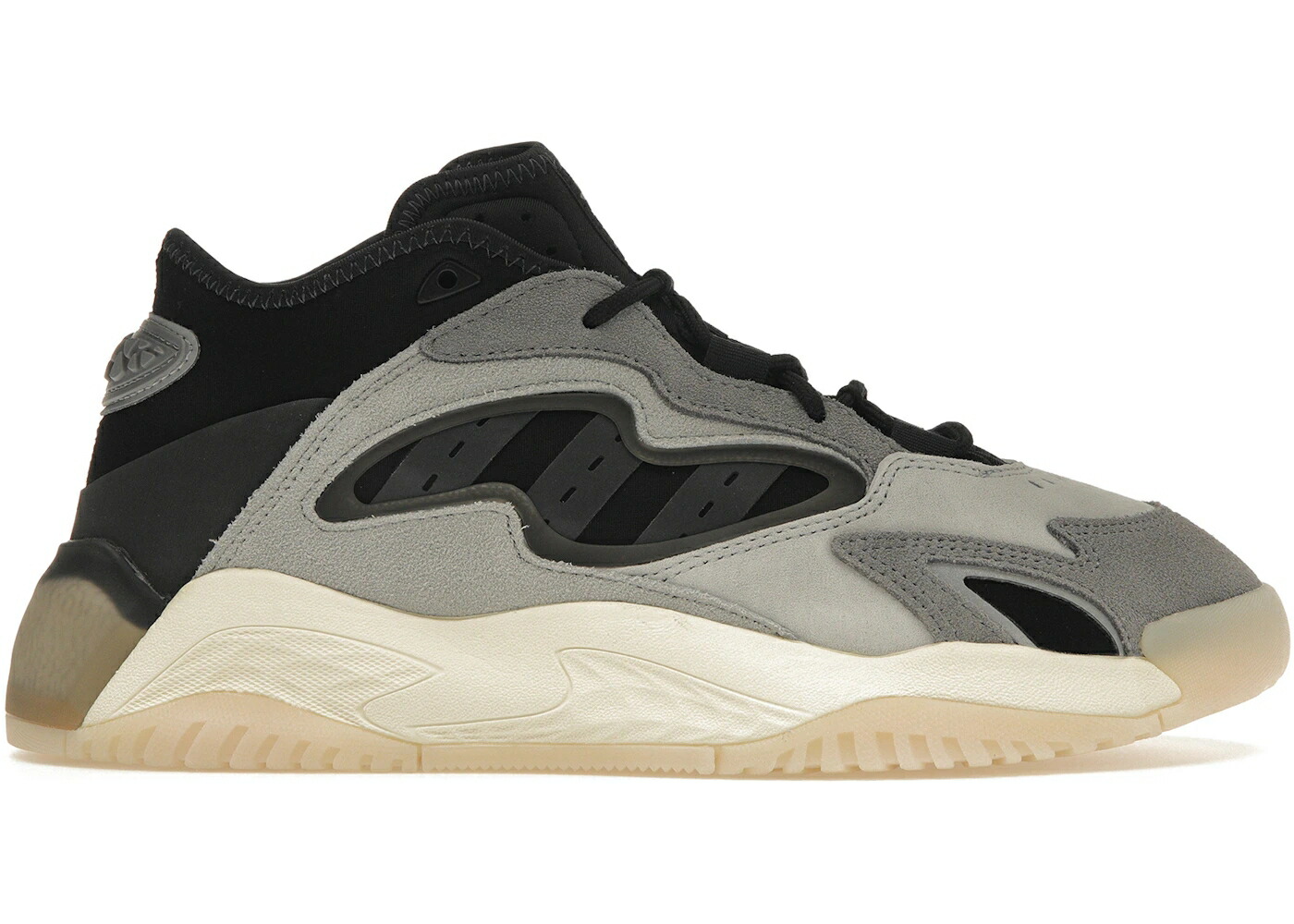 アディダス ストリートボール 灰色 グレー コア 黒色 ブラック クリーム 白色 ホワイト スニーカー メンズ ADIDAS STREETBALL II GREY TWO CORE BLACK CREAM / GREY TWO CORE BLACK CREAM WHITE