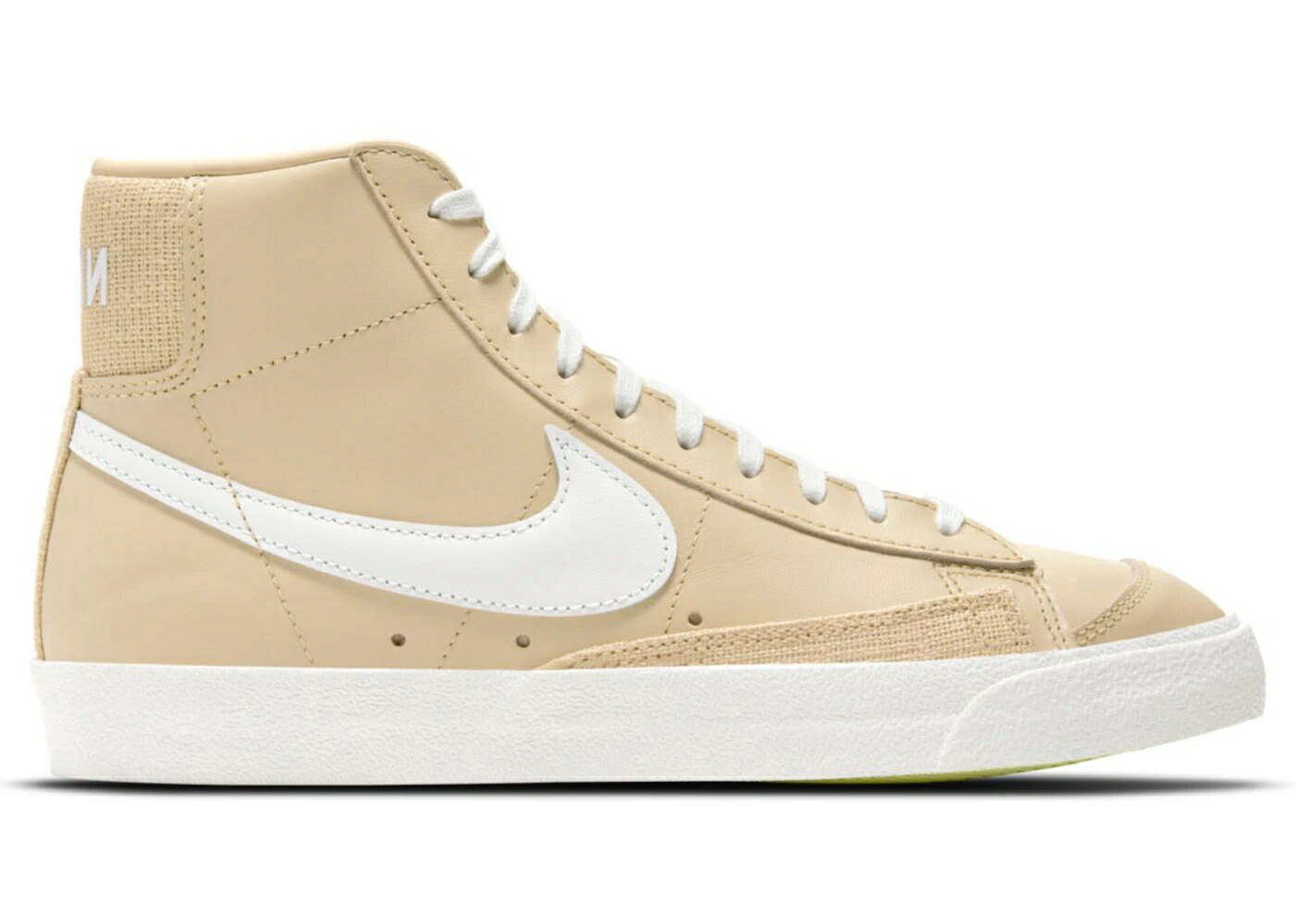 ナイキ ブレイザー ミッド 白いこと 白いこと WOMEN\u0027S スニーカー レディース NIKE BLAZER MID 77 SESAME (WOMEN\u0027S) / SESAME SUMMIT WHITE BARELY VOLT