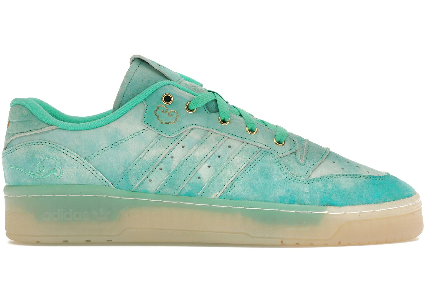 アディダス 緑 緑であること 白いこと 白いこと ゴールド スニーカー メンズ ADIDAS RIVALRY LOW SINGLES DAY (2019) / HI RES GREEN CLOUD WHITE GOLD