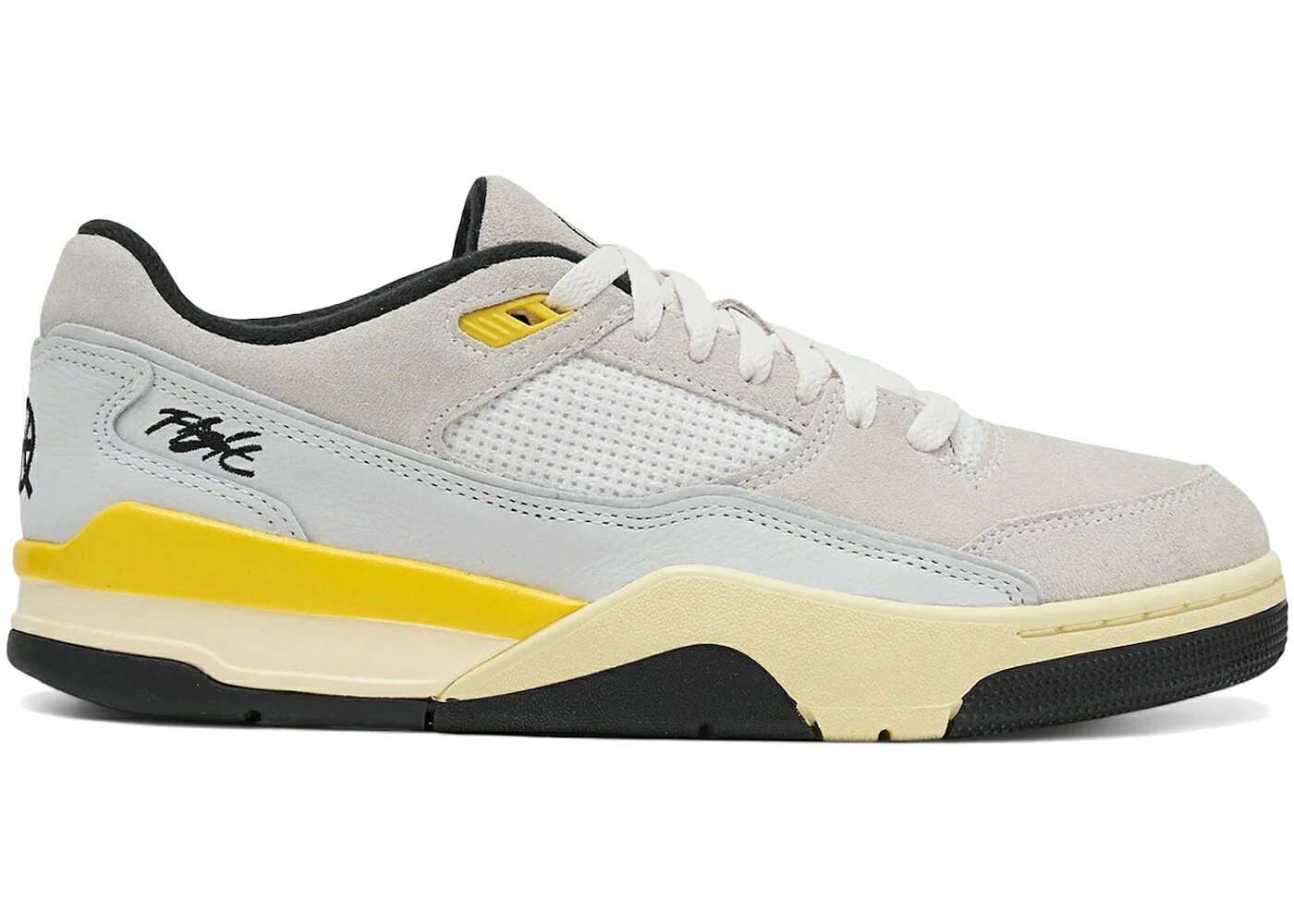 ナイキ ジョーダン フライト コート 黄色 イエロー 赤 レッド 黒色 ブラック スニーカー メンズ JORDAN FLIGHT COURT QUAI 54 SAIL TOUR YELLOW / SAIL TOUR YELLOW CHILE RED BLACK｜スニケス