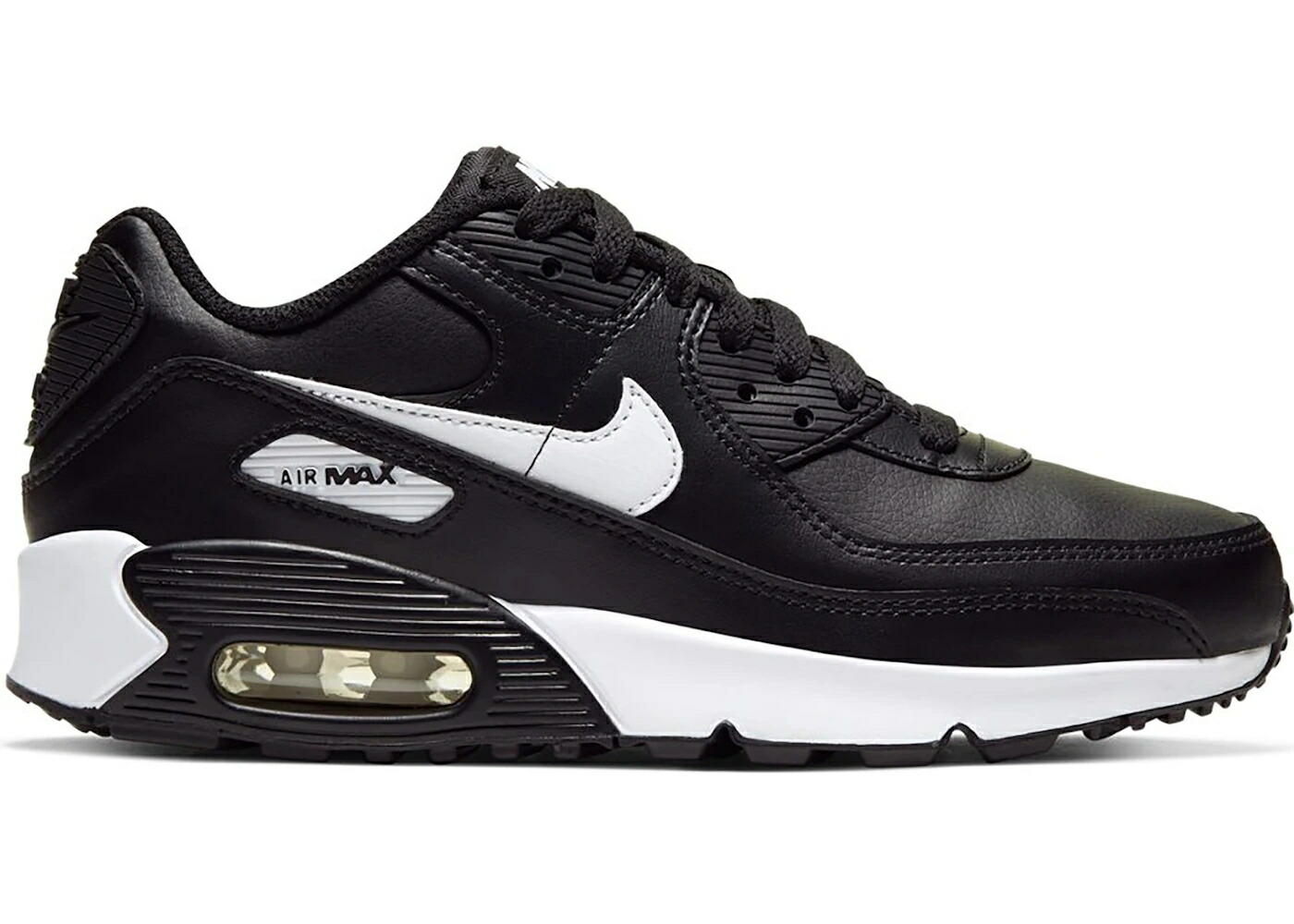 ナイキ マックス 黒いこと 黒いこと 白いこと 白いこと エア湖マックス 御坊っちゃん キッズ NIKE AIR MAX 90 RECRAFT BLACK WHITE (GS) / BLACK BLACK WHITE もの言う花 マタニティ スニーカー