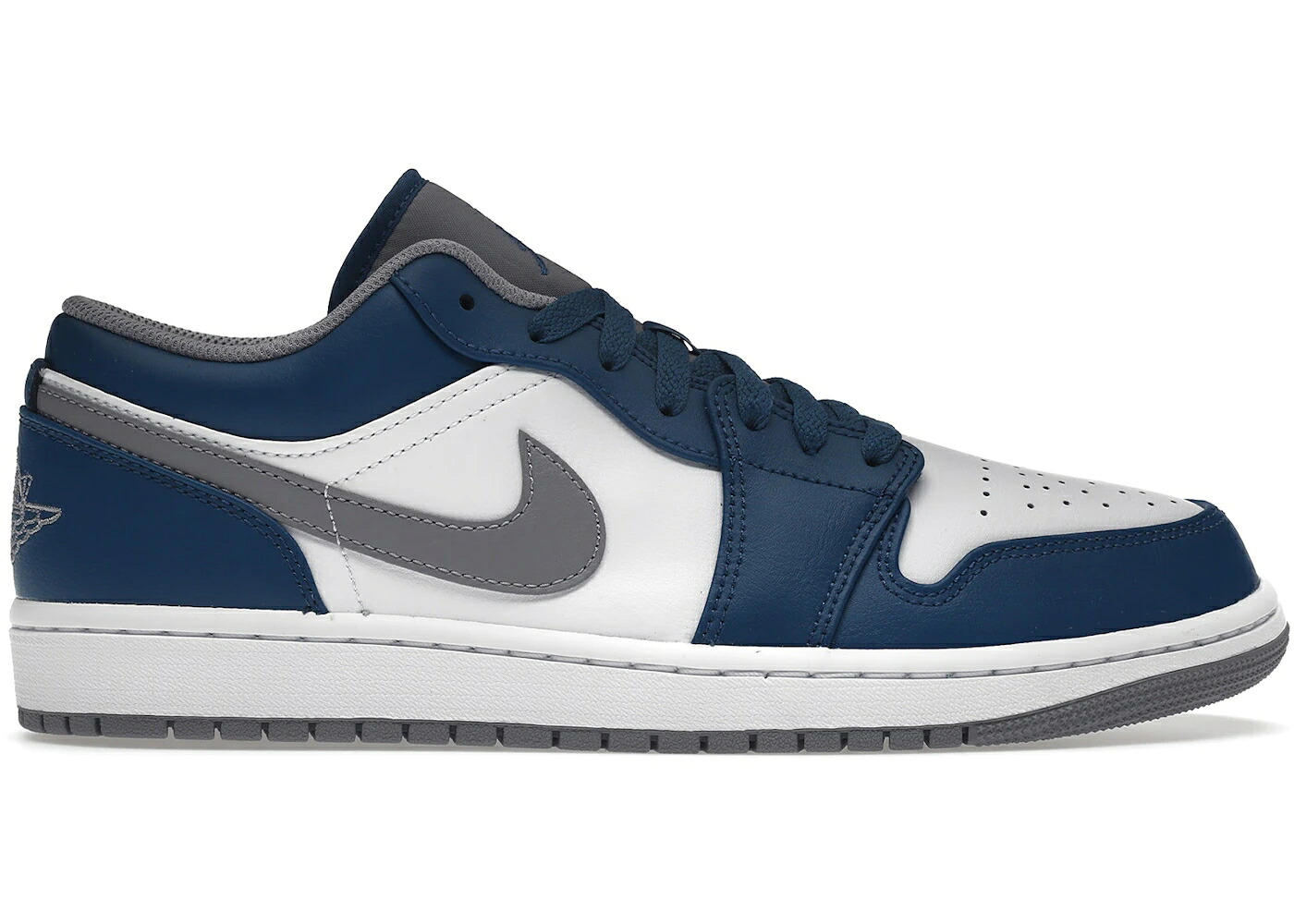 ナイキ ジョーダン 青味 青み 薄墨色 シメント 薄墨色 白いこと 白いこと スニーカー メンズ JORDAN 1 LOW TRUE BLUE / TRUE BLUE CEMENT GREY WHITE