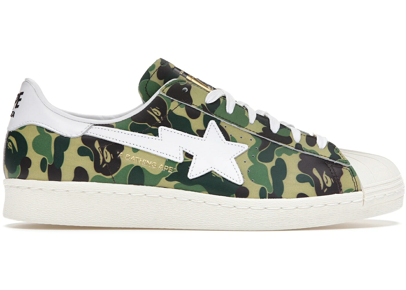 アディダス はやりっ子 家鴨柄 緑 緑であること 白いこと 白いこと スニーカー メンズ ADIDAS SUPERSTAR BAPE ABC CAMO GREEN / GREEN ABC CAMO WHITE