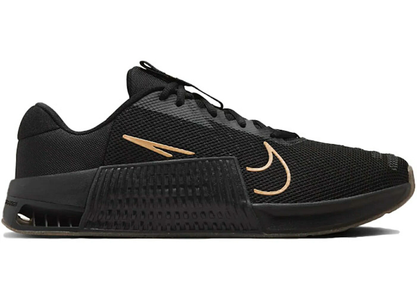 ナイキ 黒色 ブラック 茶色 ブラウン スニーカー メンズ NIKE METCON 9 BLACK GUM LIGHT BROWN / BLACK GUM LIGHT BROWN ANTHRACITE|スニケス