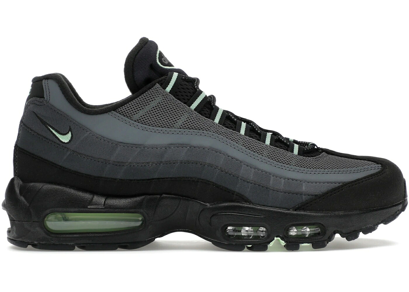 ナイキ マックス 緑 緑であること 黒いこと 黒いこと 大気圏マックス スニーカー メンズ NIKE AIR MAX 95 VAPOR GREEN / BLACK VAPOR GREEN ANTHRACITE
