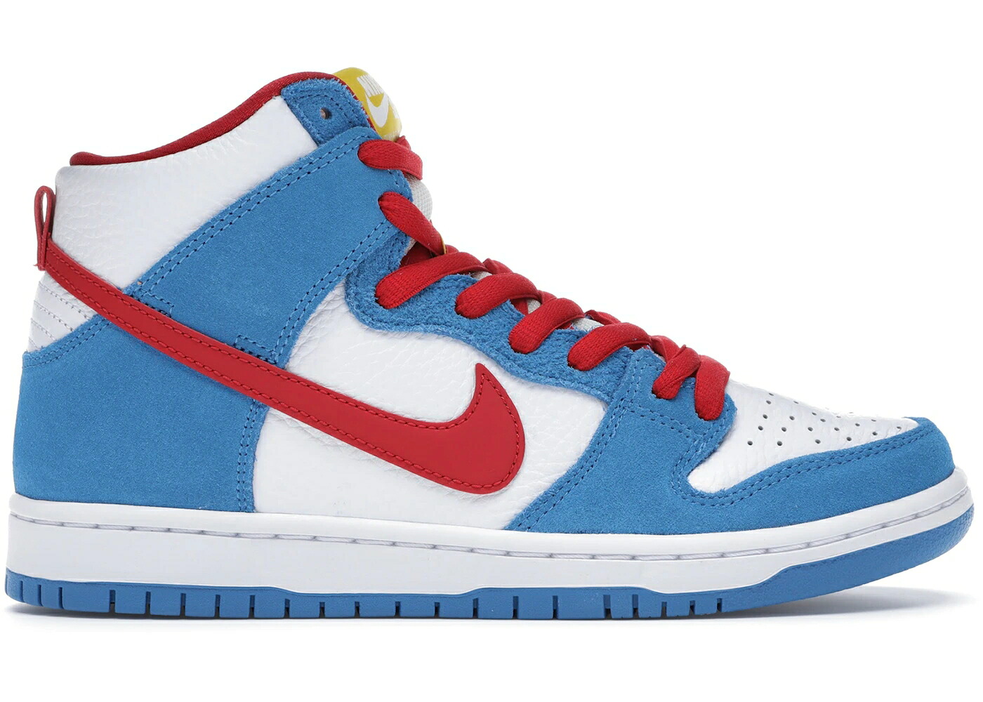 ナイキ エスビー ダンク 御機嫌 青み 青色 ダンクハイ スニーカー メンズ NIKE SB DUNK HIGH DORAEMON / LIGHT PHOTO BLUE LIGHT PHOTO