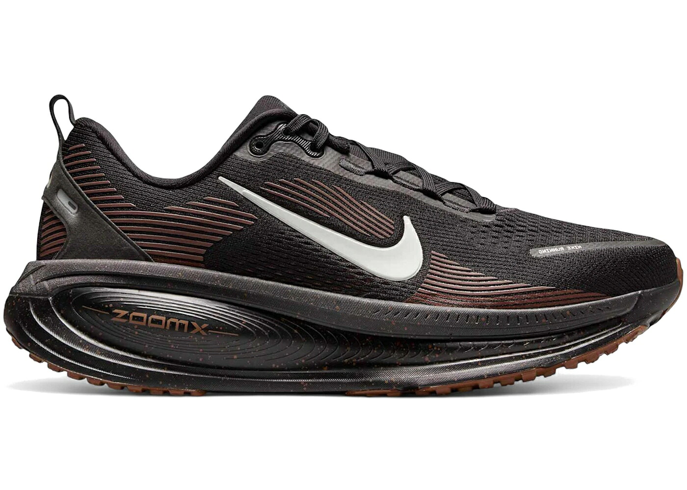 ナイキ 黒いこと 黒いこと 赤銅色 赤銅色 スニーカー メンズ NIKE VOMERO 18 COFFEE BEAN / BLACK IRONSTONE VELVET BROWN メンズ靴-靴