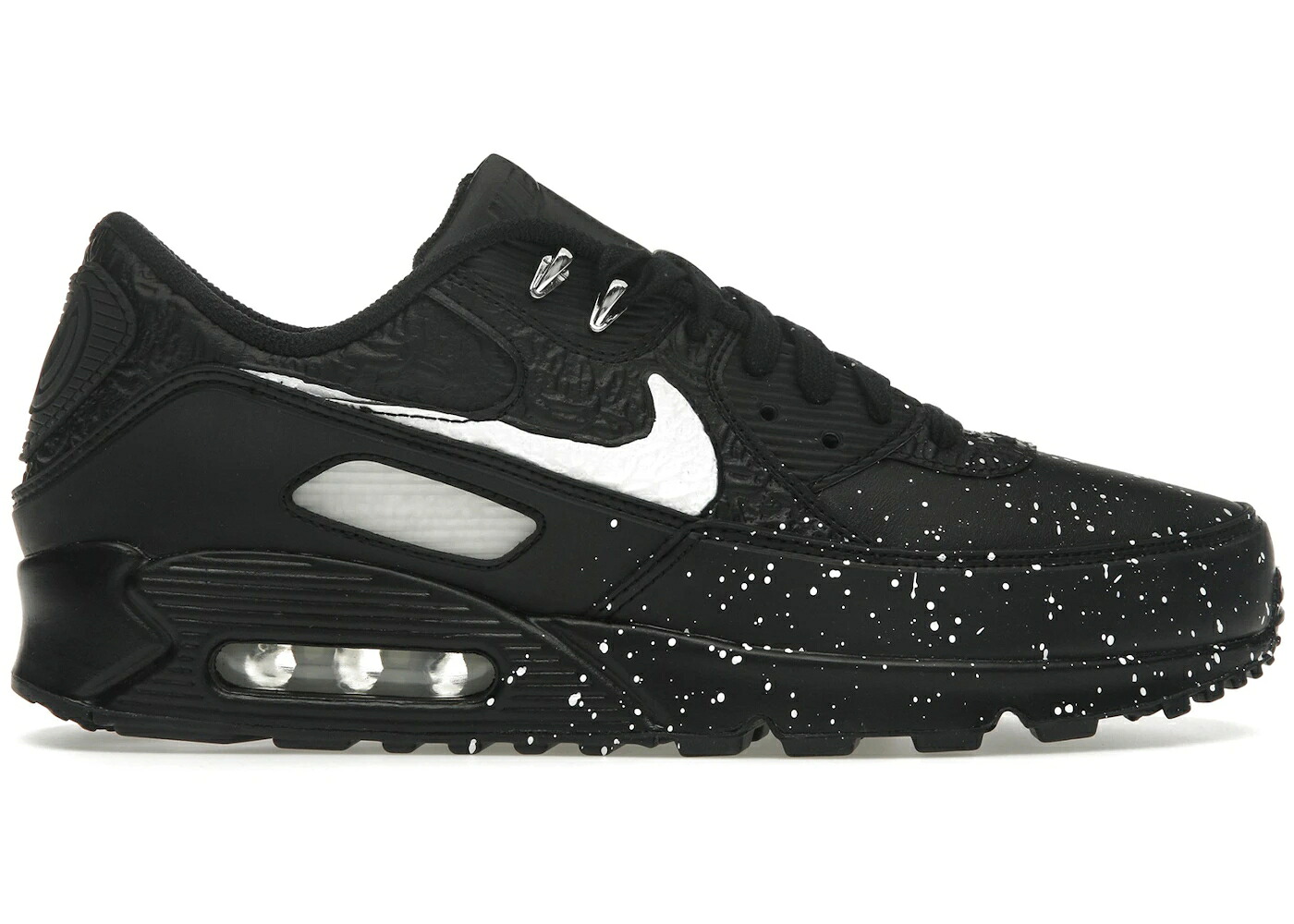 ナイキ マックス 黒いこと 黒いこと エア湖マックス スニーカー メンズ NIKE AIR MAX 90 SLAWN BLACK / BLACK BLACK BLACK