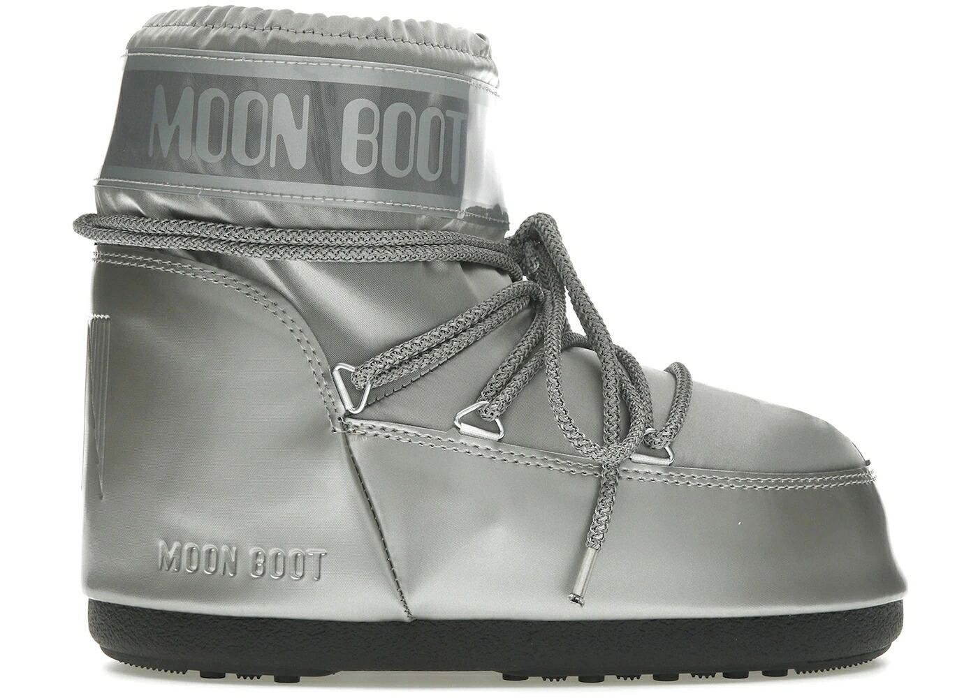 お月さまブーツ ブーツ アイコン しろがね色 しろがね色 スニーカー メンズ MOON BOOT MOON BOOT ICON LOW GLANCE SILVER / GLANCE SILVER