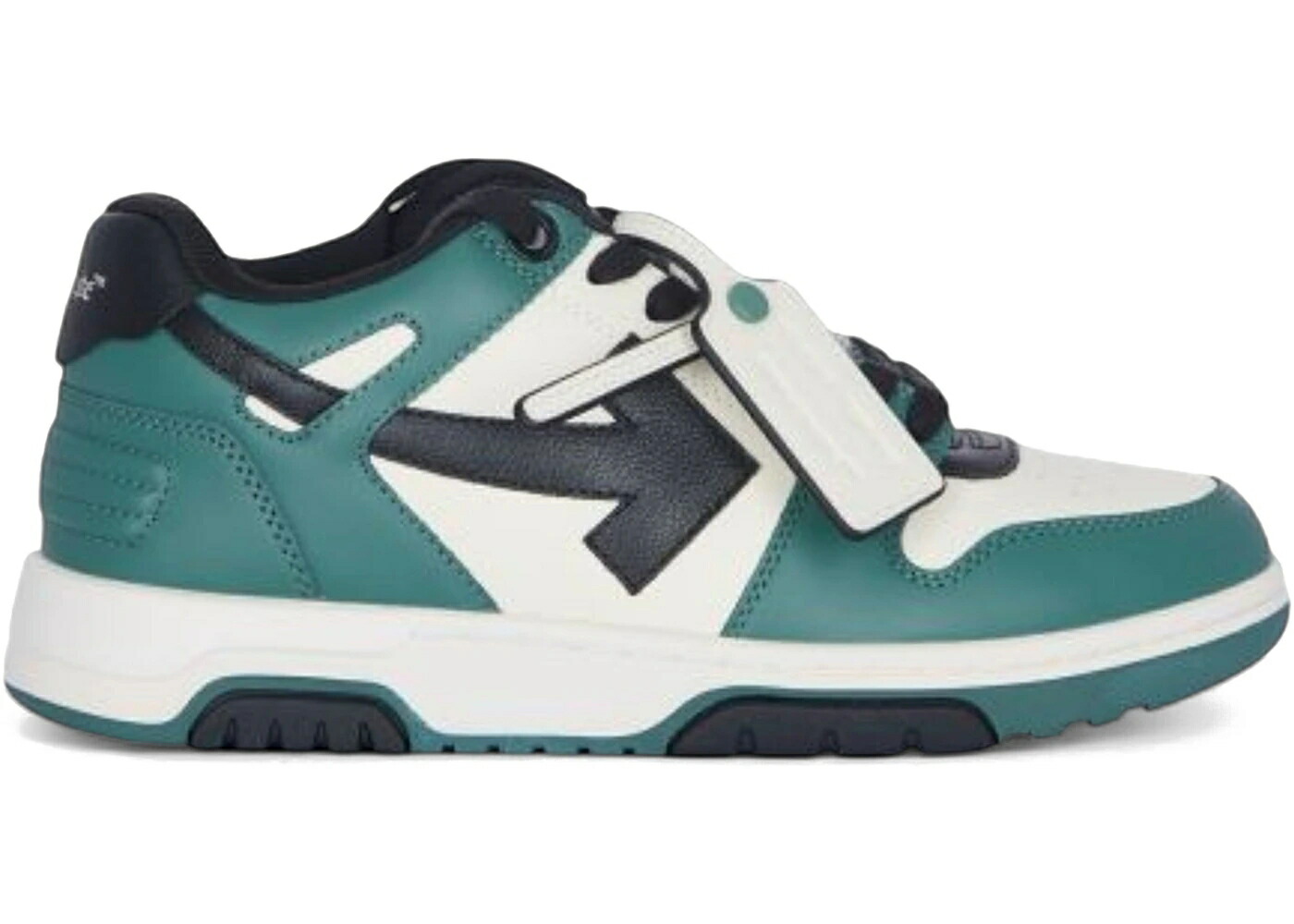 オフホワイト 緑 グリーン 黒色 ブラック クリーム スニーカー メンズ OFF-WHITE OUT OF OFFICE OOO LOW TOPS GREEN BLACK CREAM / GREEN BLACK