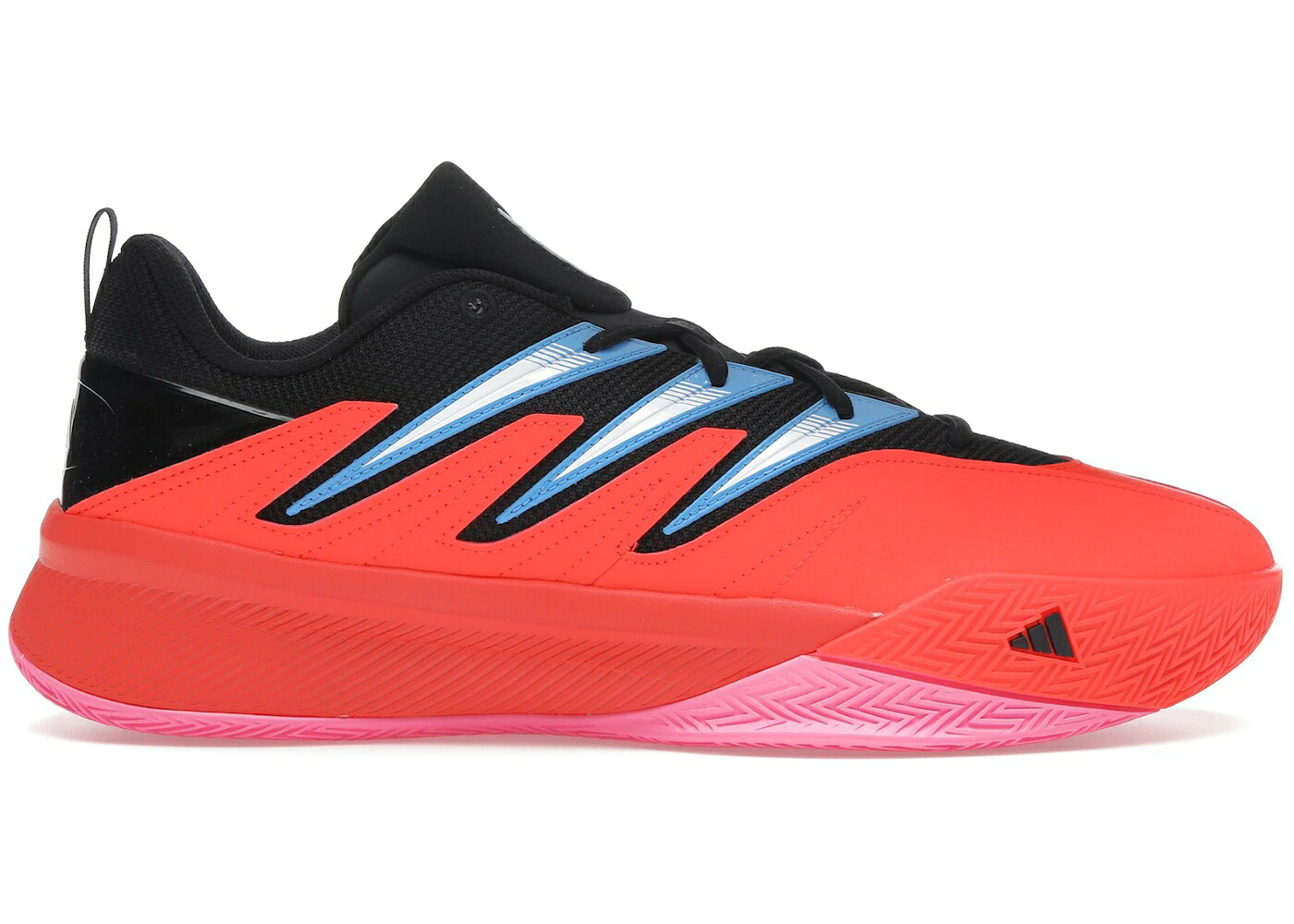 アディダス 赤 レッド コア 黒色 ブラック 白色 ホワイト スニーカー メンズ ADIDAS DAME CERTIFIED 3 LOW SOLAR RED CORE BLACK CLOUD WHITE / SOLAR RED CORE BLACK CLOUD WHITE|スニケス