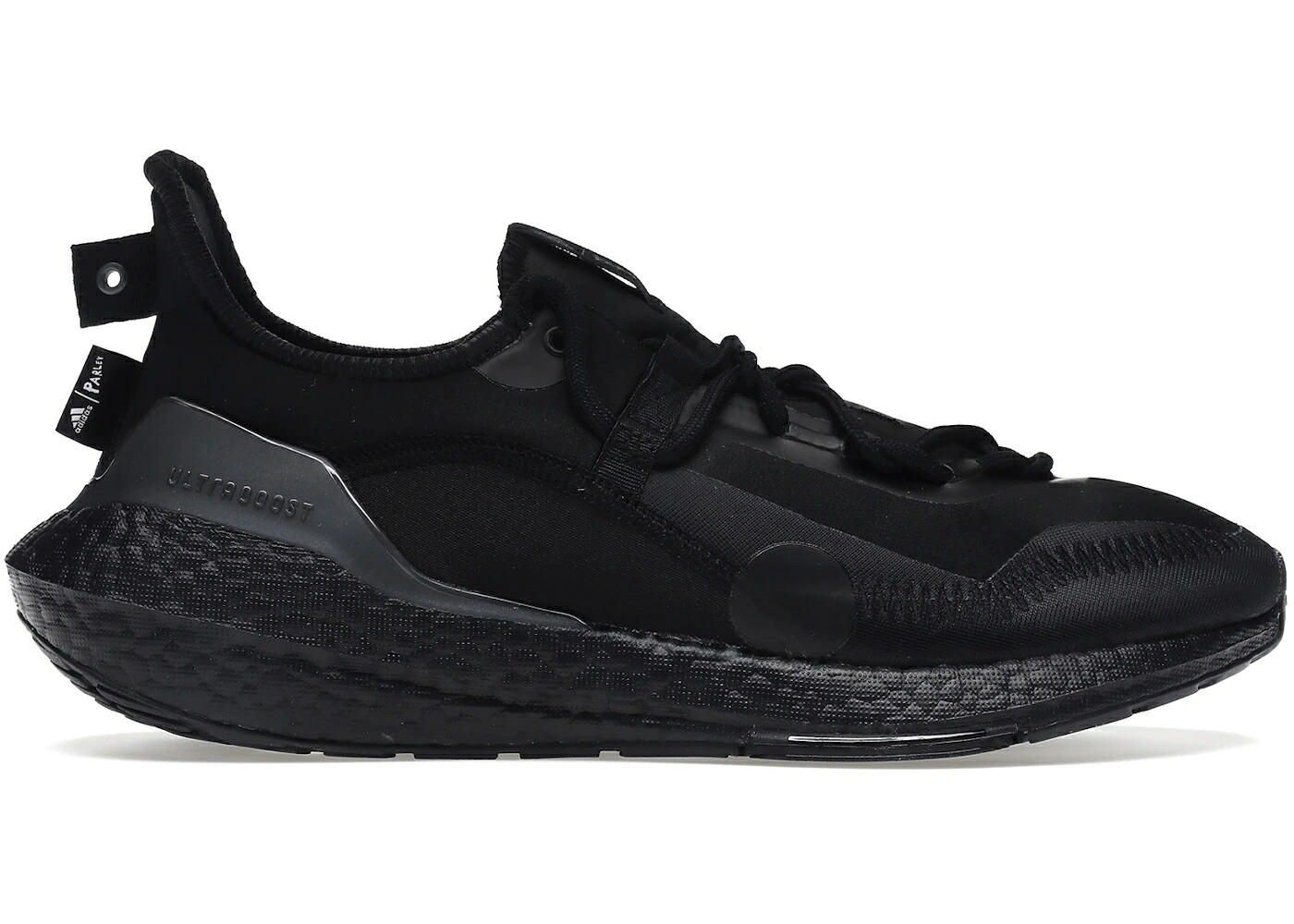 アディダス ウルトラ ブースト コア 黒色 ブラック 灰色 グレー ウルトラブースト スニーカー メンズ ADIDAS ULTRA BOOST 21 PARLEY CORE BLACK / CORE BLACK CORE BLACK GREY FIVE