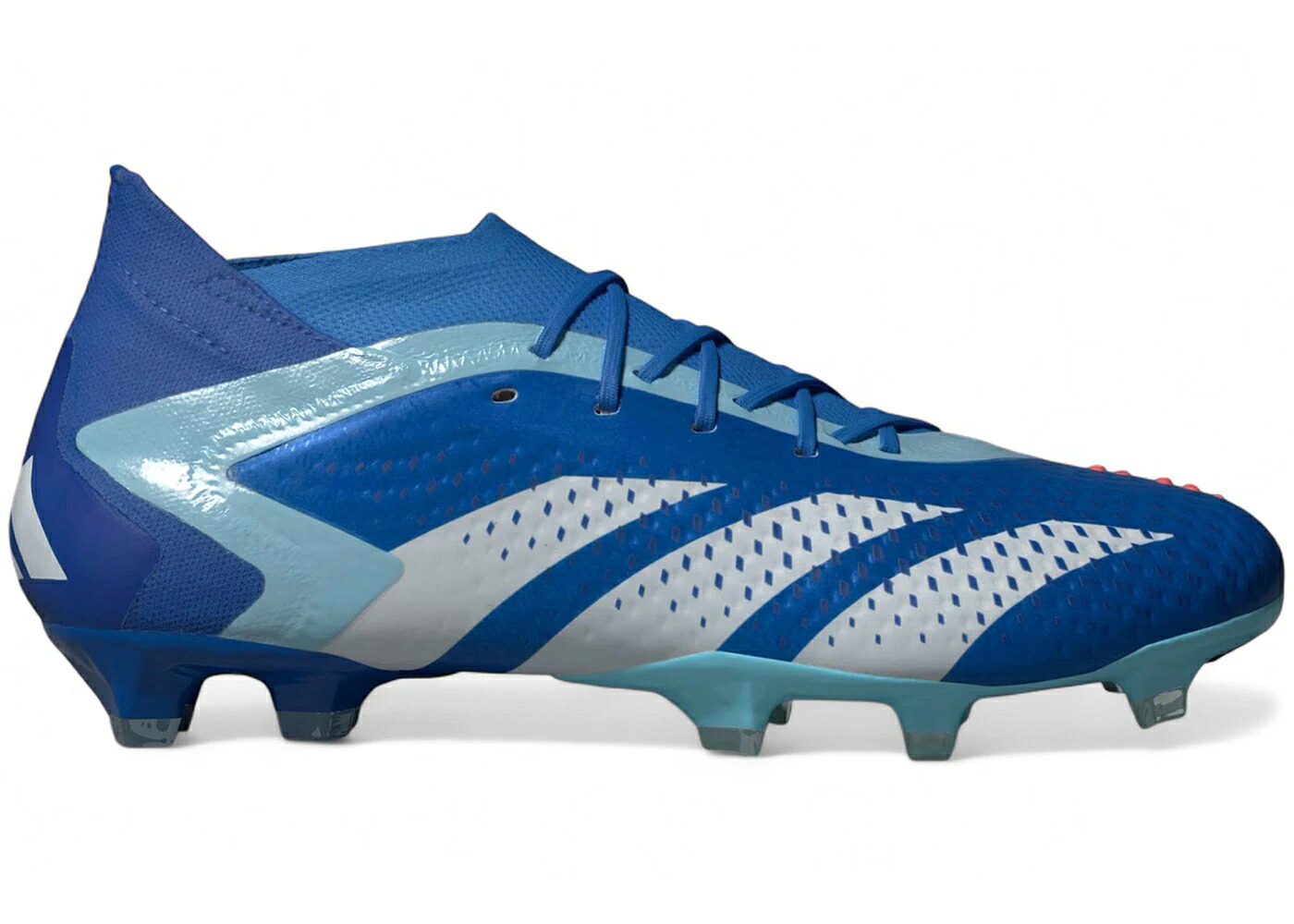 アディダス プレデター 白色 ホワイト ACCURACY.1 スニーカー メンズ ADIDAS PREDATOR FG MARINERUSH PACK / BRIGHT ROYAL CLOUD WHITE BLISS