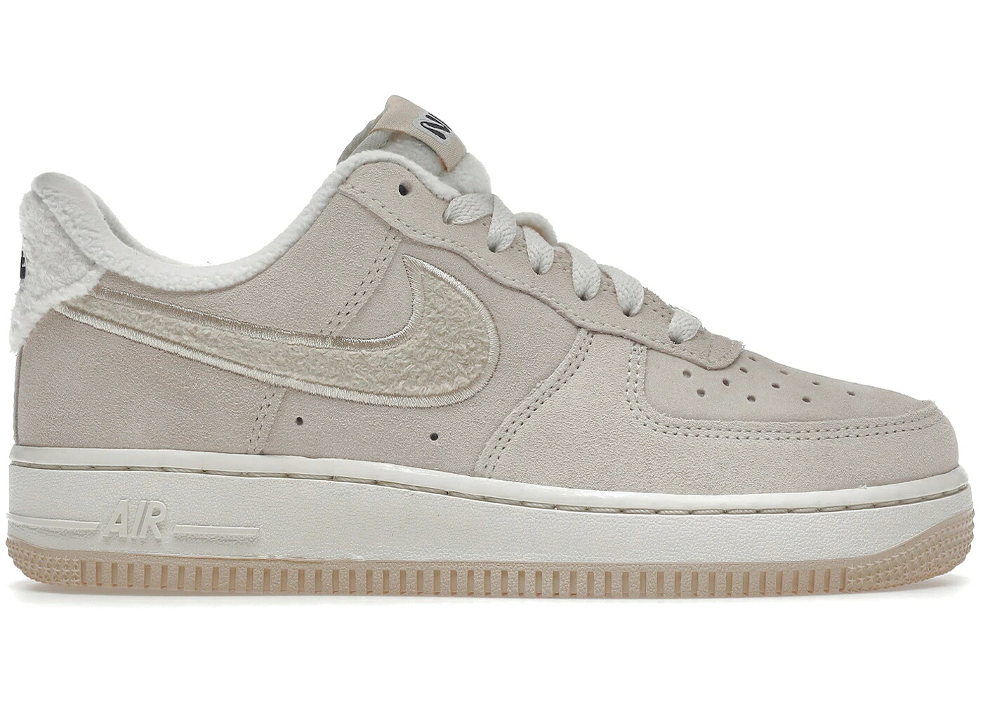 ナイキ フリース 黒いこと 黒いこと 白いこと 白いこと 空軍 \u002707 WOMEN\u0027S スニーカー レディース NIKE AIR FORCE 1 LOW SE SANDDRIFT GUM FLEECE (WOMEN\u0027S) / PHANTOM BLACK WHITE SANDDRIFT