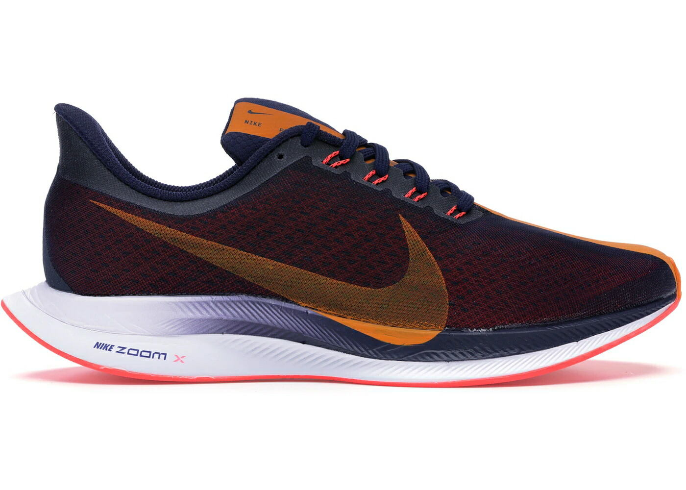 ナイキ 望遠レンズ ペガサス ターボ 青み 青色 橙 オレンジ色 望遠レンズペガサス スニーカー メンズ NIKE ZOOM PEGASUS 35 TURBO BLACKENED BLUE ORANGE PEEL / BLACKENED BLUE ORANGE PEEL FLASH