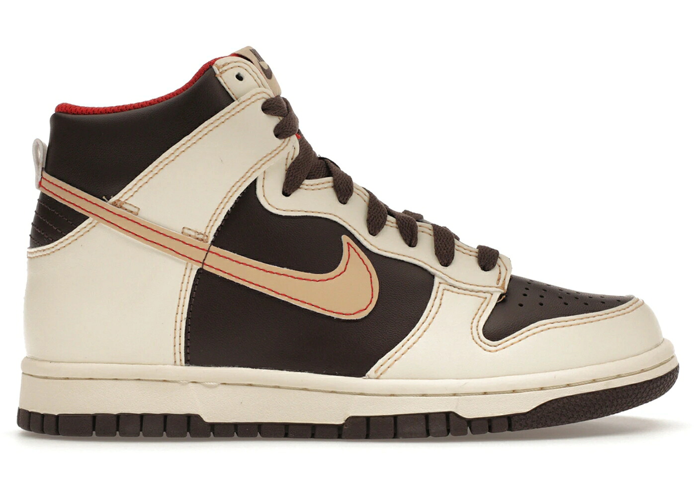 ナイキ ダンク ご機嫌 赤銅色 赤銅色 ダンクハイ 御坊っちゃん キッズ NIKE DUNK HIGH BAROQUE BROWN (GS) / BAROQUE BROWN SESAME COCONUT もの言う花 マタニティ スニーカー