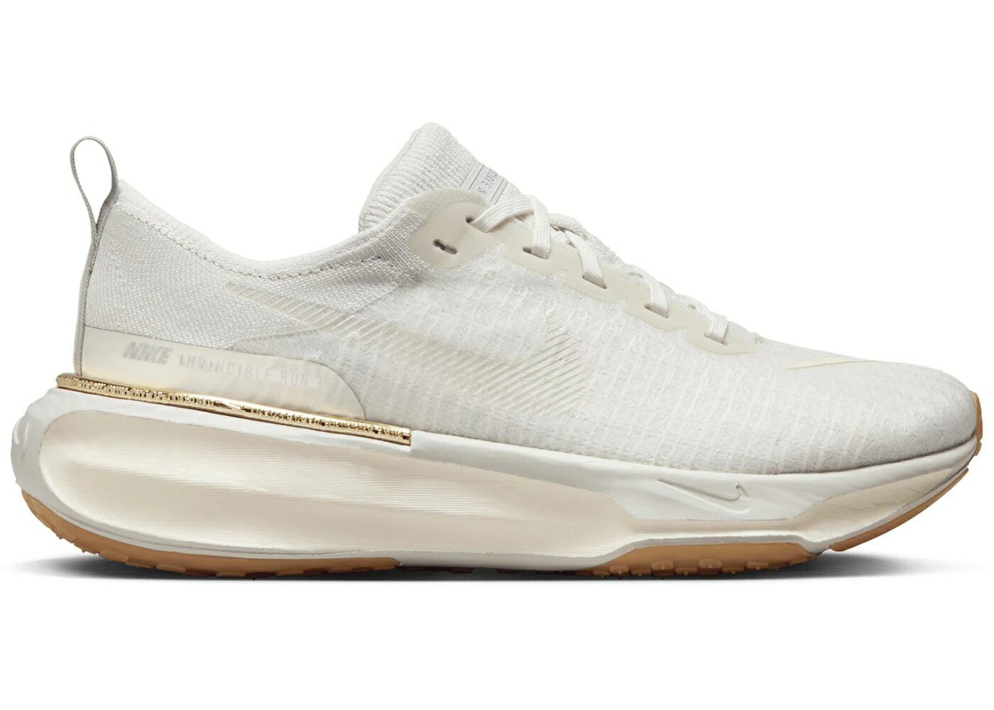 ナイキ 幽客 象牙色 赤銅色 赤銅色 WOMEN\u0027S スニーカー レディース NIKE ZOOMX INVINCIBLE RUN 3 LIGHT BONE PAIL IVORY (WOMEN\u0027S) / LIGHT BONE SAIL GUM LIGHT BROWN