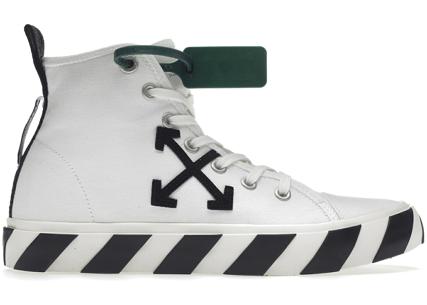象牙色 ミッド 白いこと 白いこと 黒いこと 黒いこと スニーカー メンズ OFF-WHITE VULC MID CANVAS WHITE BLACK / WHITE BLACK メンズ靴-靴-スニーカー